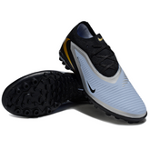 Botas de fútbol Nike Phantom 6 Pro TF para niños, color negro y azul claro